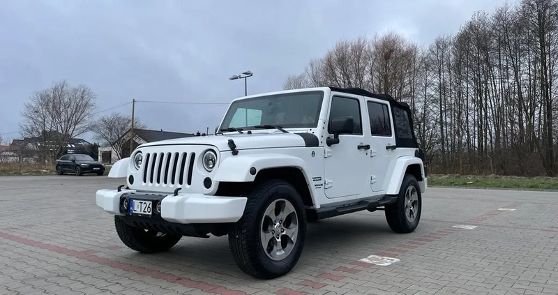Jeep Wrangler cena 106000 przebieg: 146900, rok produkcji 2016 z Lublin małe 466